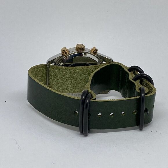 Michael Kors MK5735 Women's Green Leather Analog Dial Quartz Wrist Watch RQ227 - Picture 10 of 12